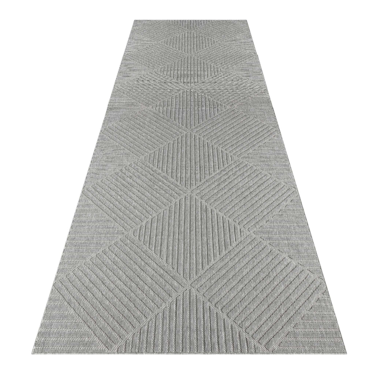 Alpha Outdoor Rug Light Grey