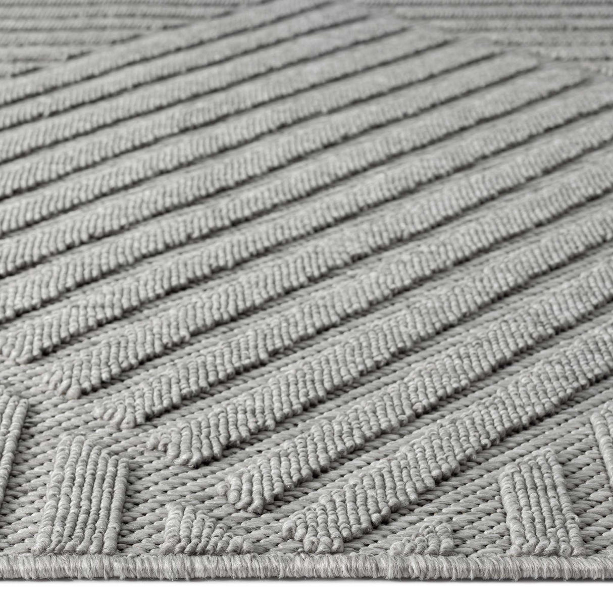 Alpha Outdoor Rug Light Grey