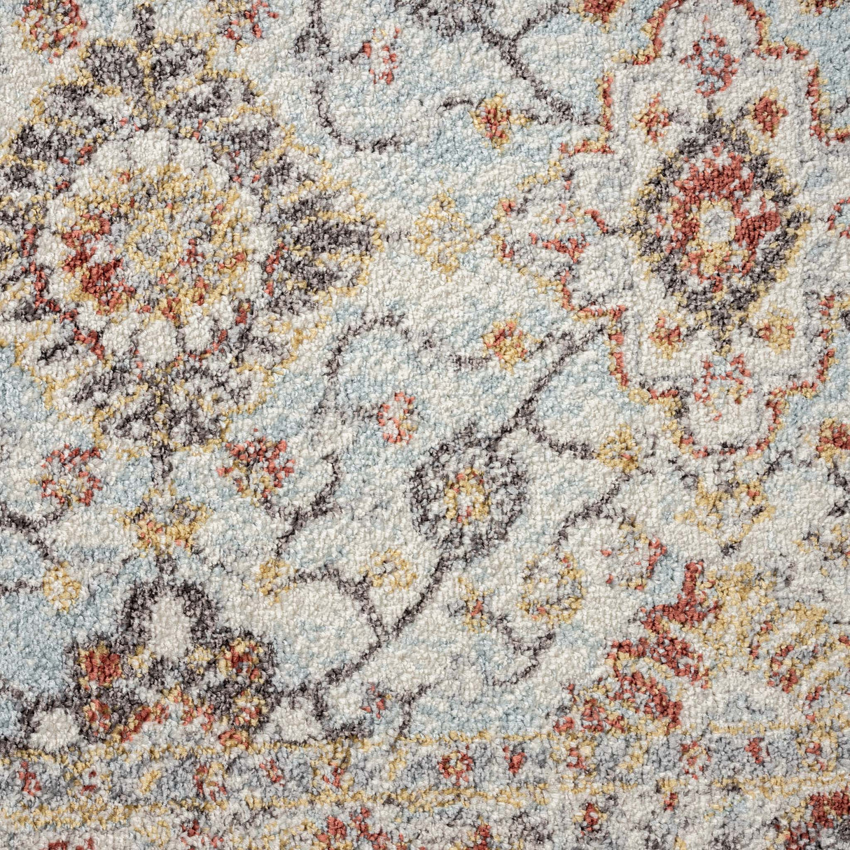 Asher Country Rug Light Blue