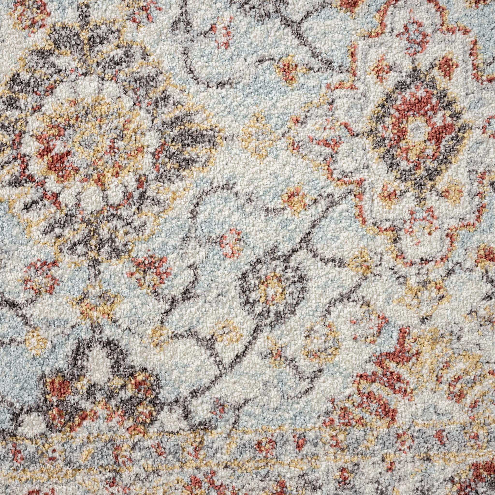 Asher Country Rug Light Blue