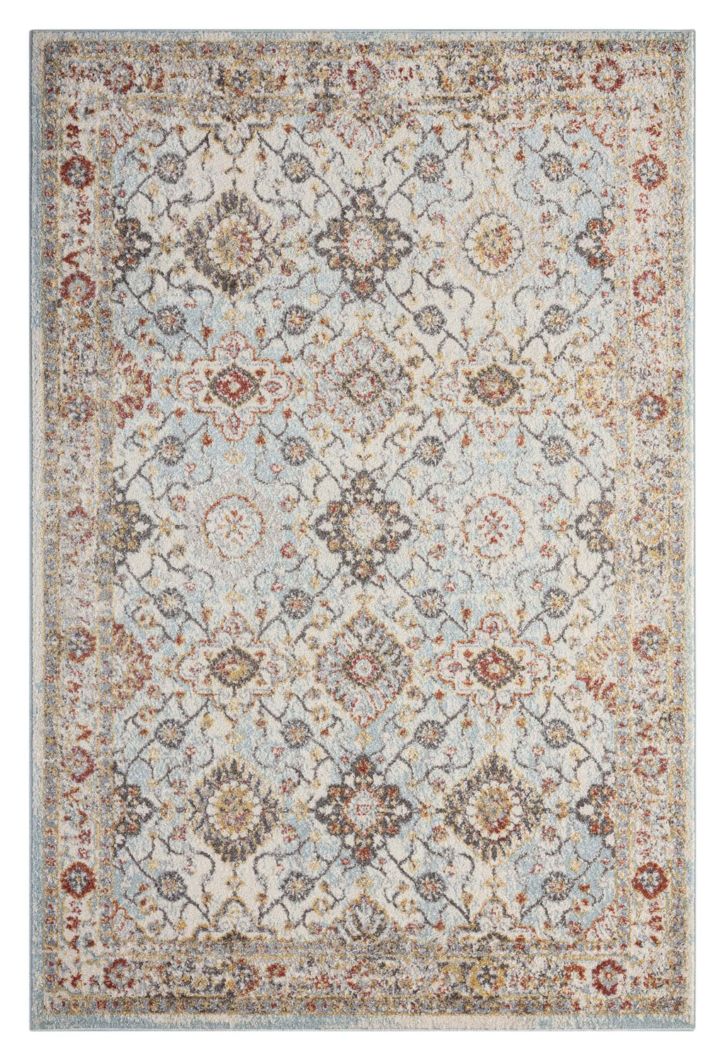Asher Country Rug Light Blue