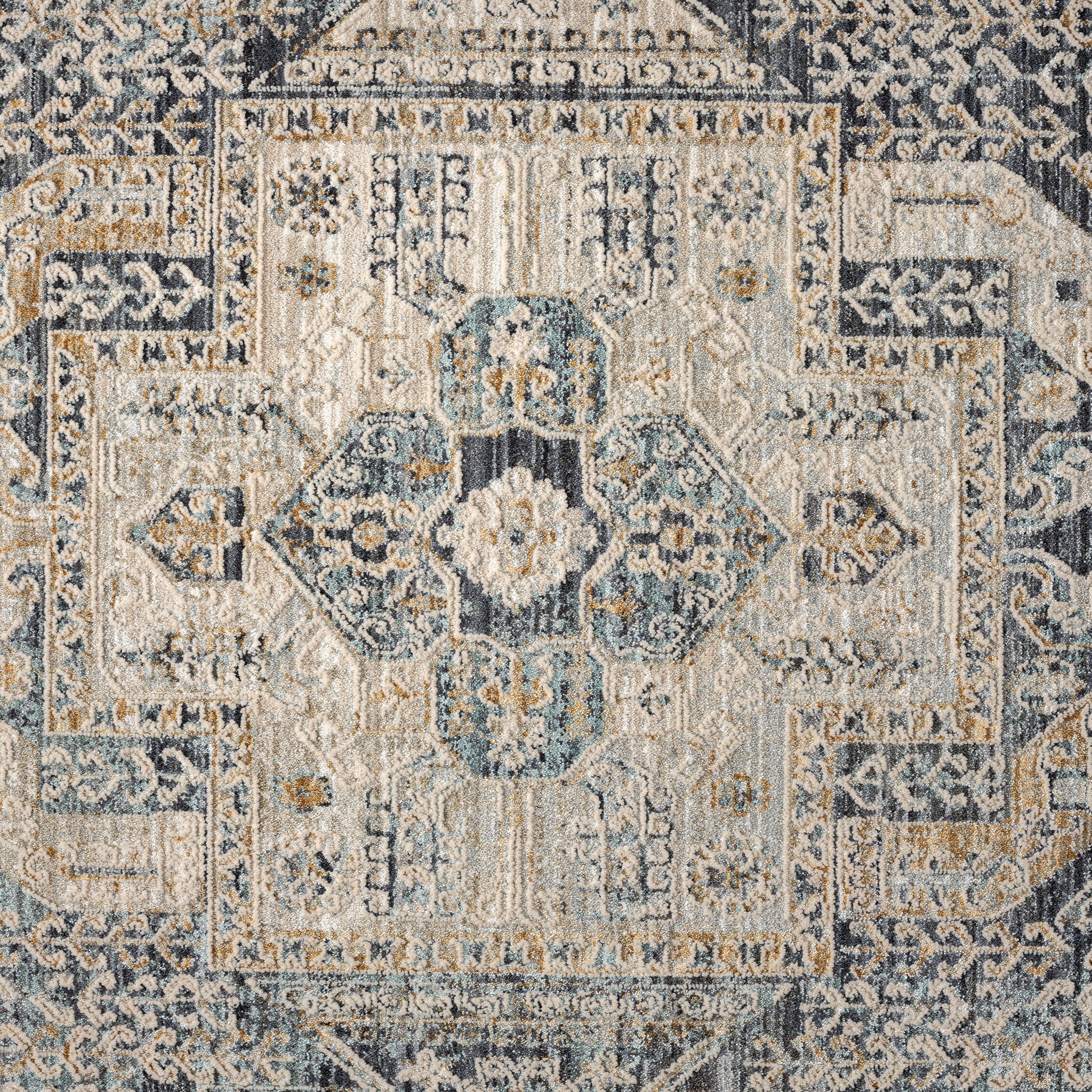 Aubre Contemporary Rug Charcoal