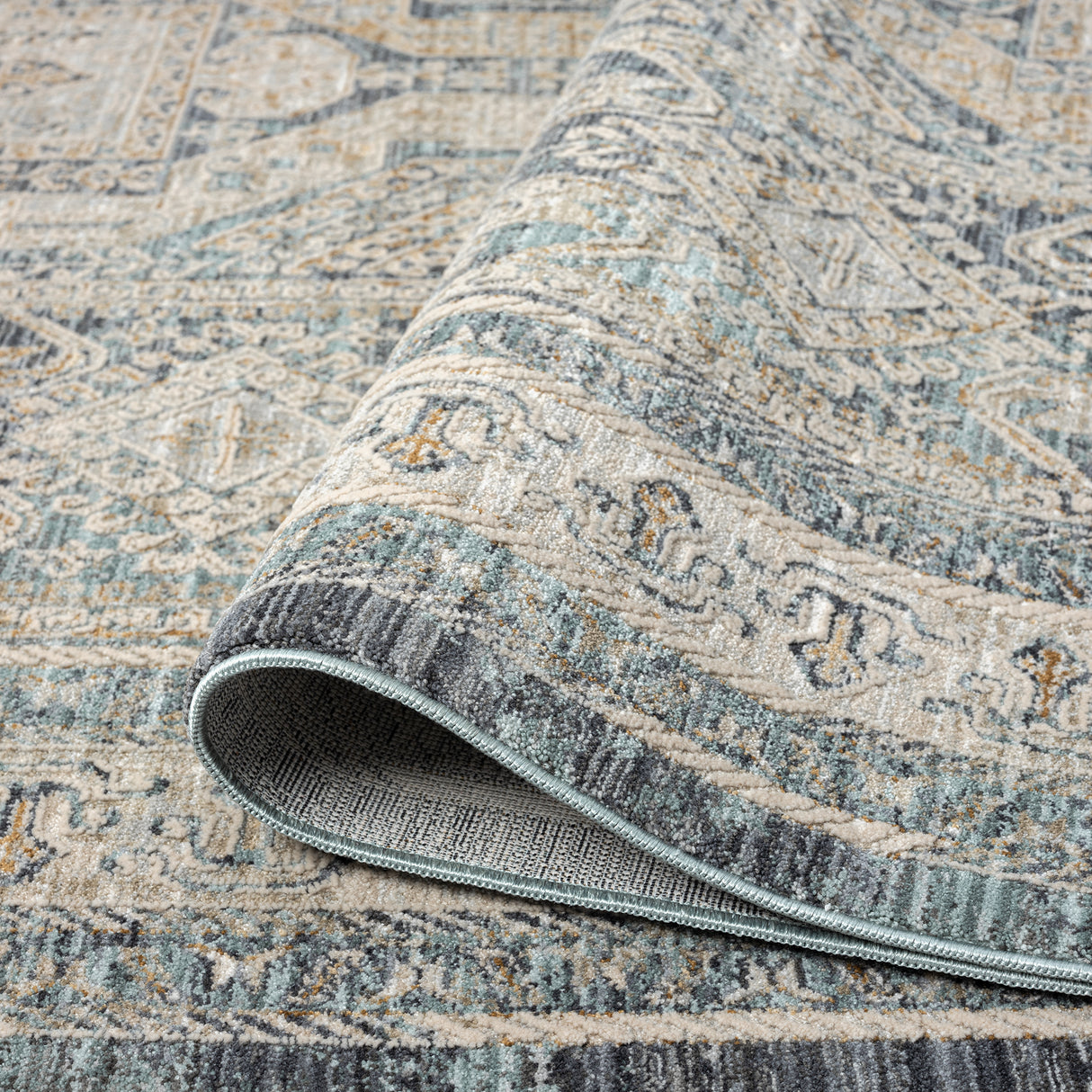 Aubre Contemporary Rug Charcoal