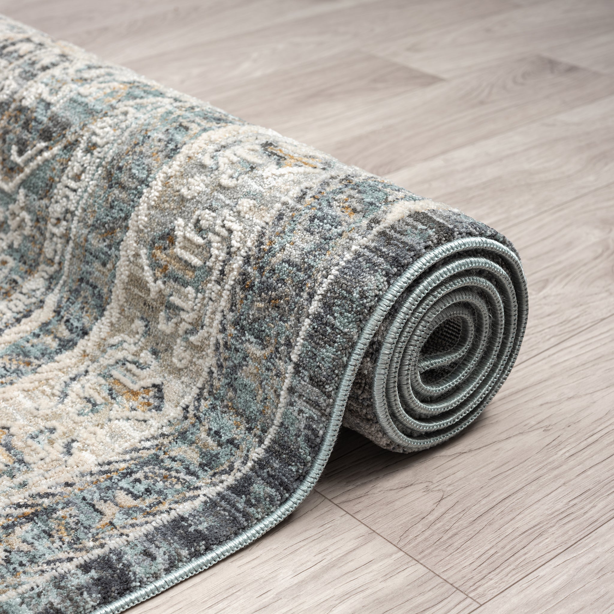 Aubre Contemporary Rug Charcoal
