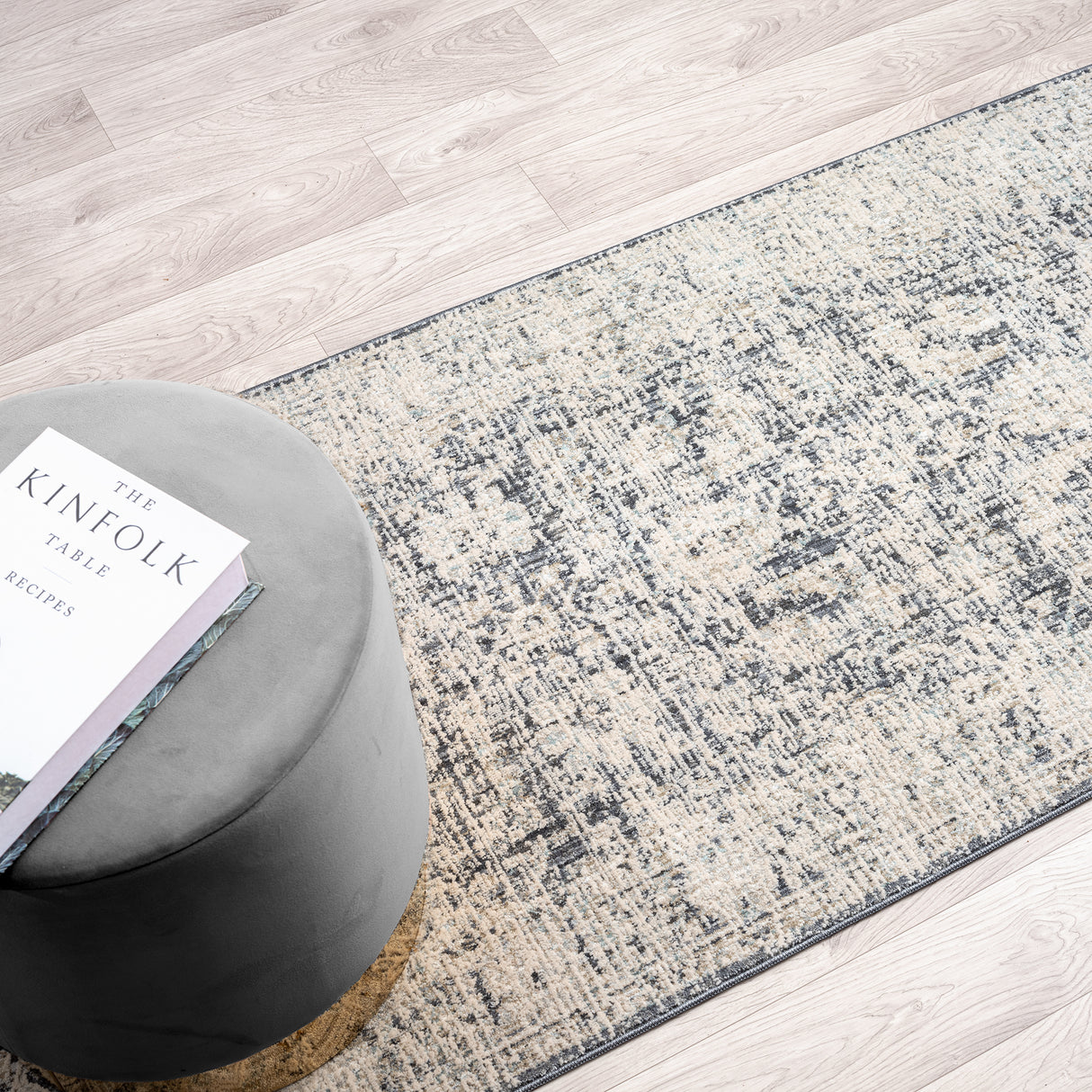 Aubre Contemporary Rug Charcoal