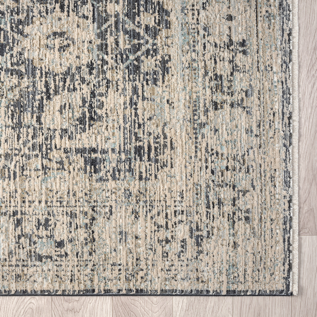 Aubre Contemporary Rug Charcoal
