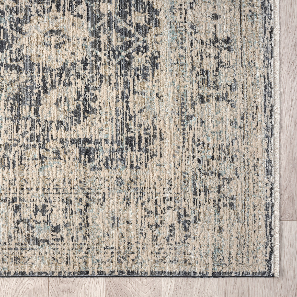 Aubre Contemporary Rug Charcoal