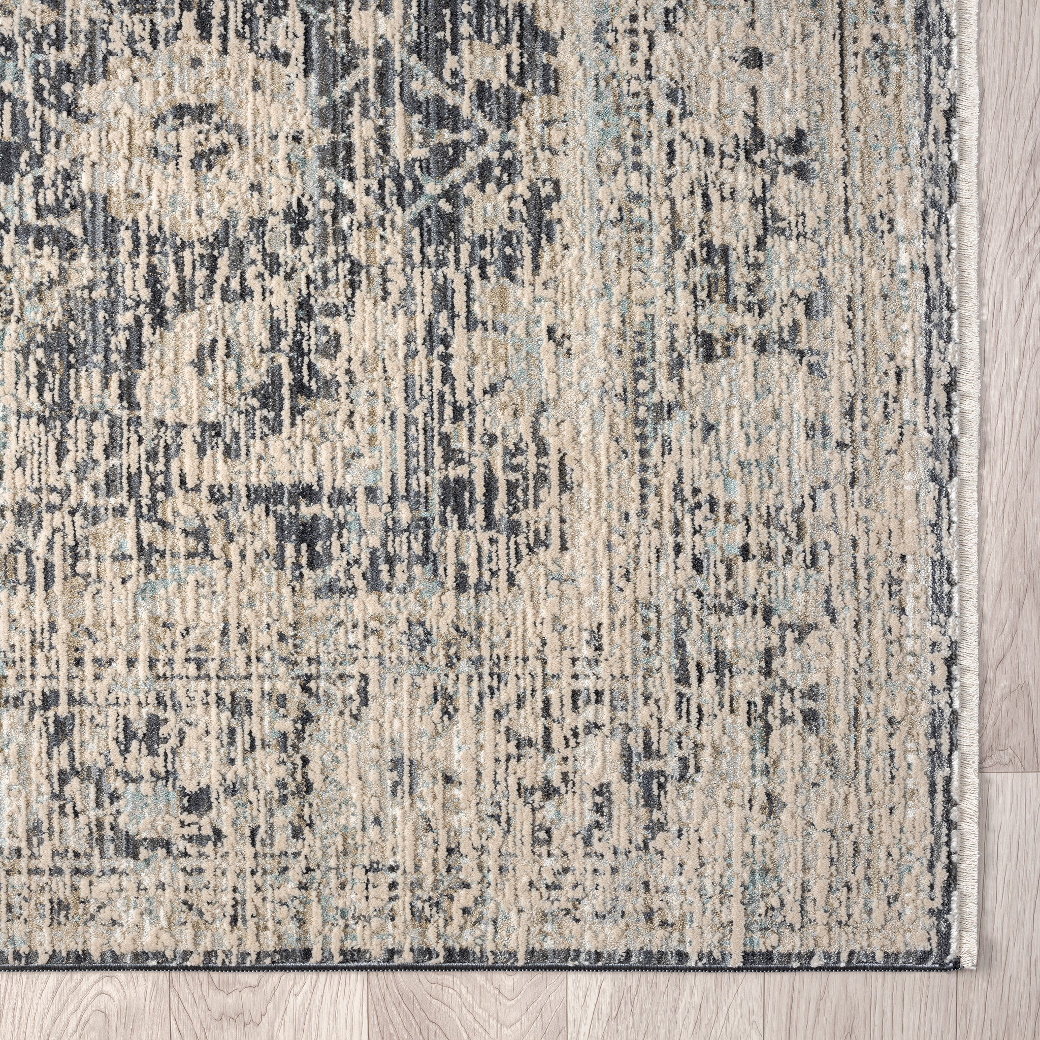 Aubre Contemporary Rug Charcoal