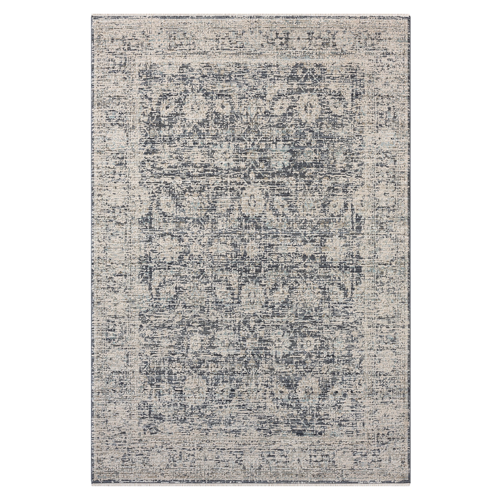 Aubre Contemporary Rug Charcoal
