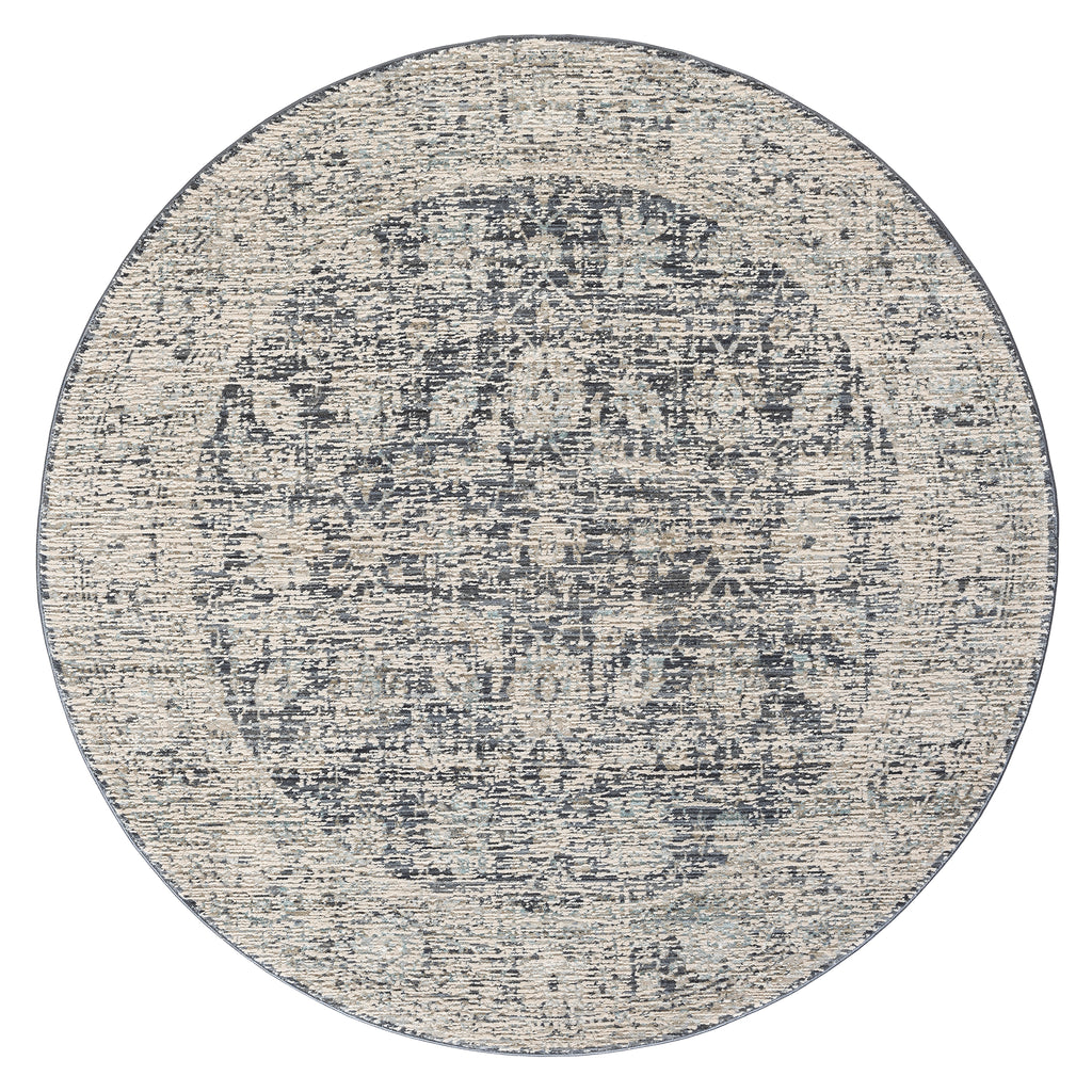 Aubre Contemporary Rug Charcoal
