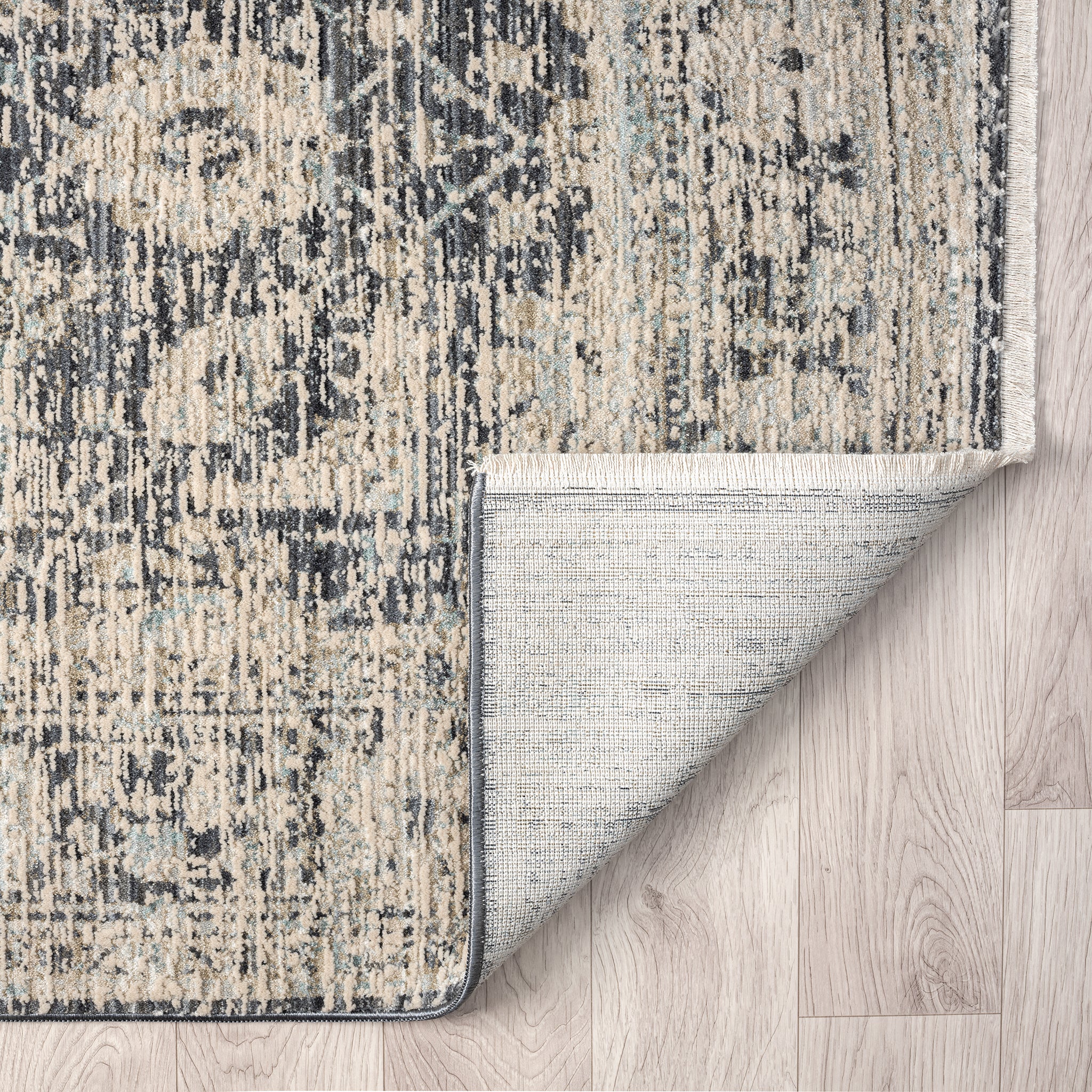 Aubre Contemporary Rug Charcoal