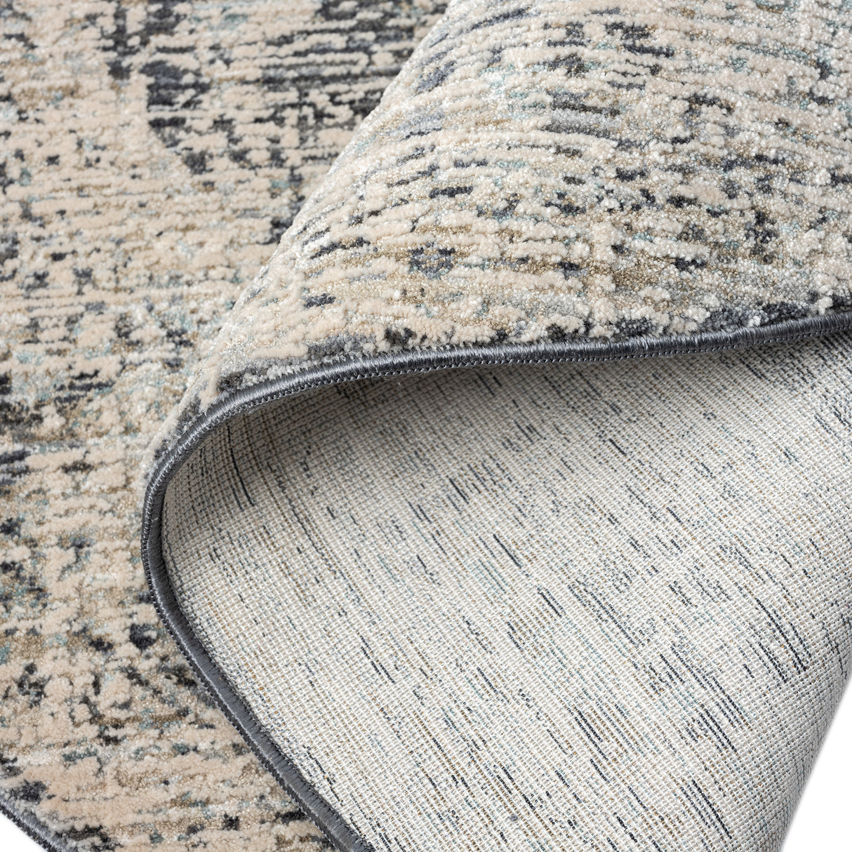 Aubre Contemporary Rug Charcoal