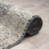 Aubre Contemporary Rug Charcoal