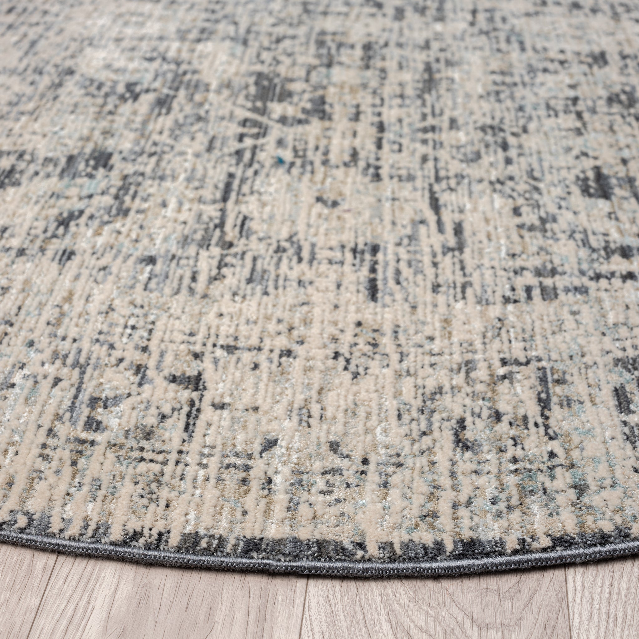 Aubre Contemporary Circular Rug