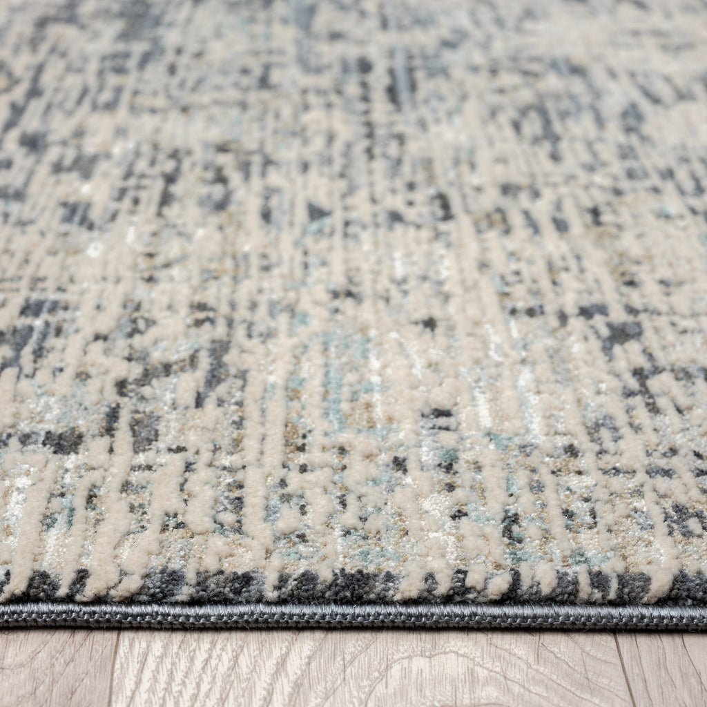 Aubre Contemporary Rug Charcoal