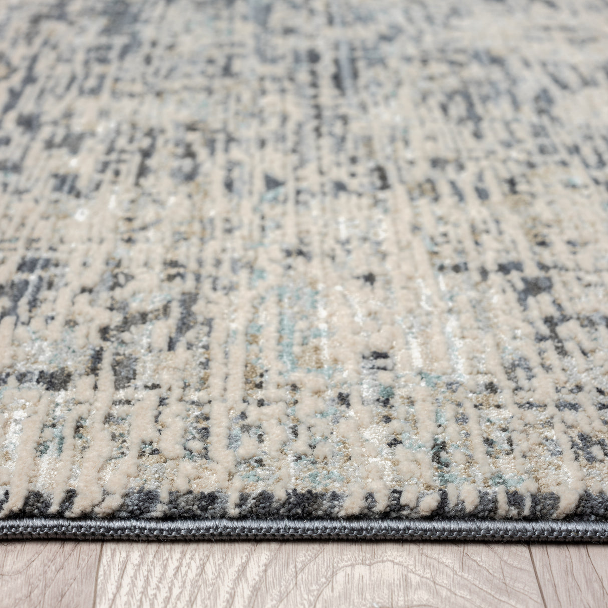 Aubre Contemporary Rug Charcoal