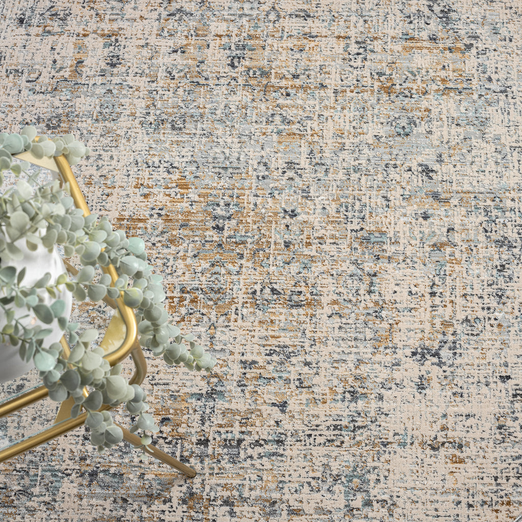 Aubre Contemporary Circular Rug