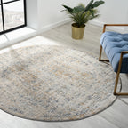 Aubre Contemporary Circular Rug