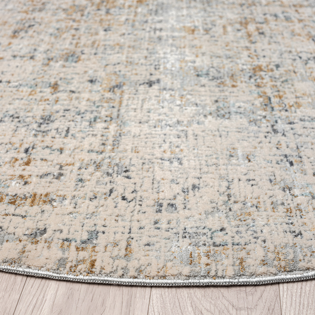 Aubre Contemporary Circular Rug