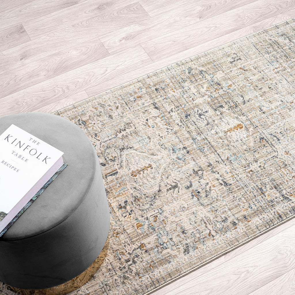 Aubre Contemporary Rug Taupe