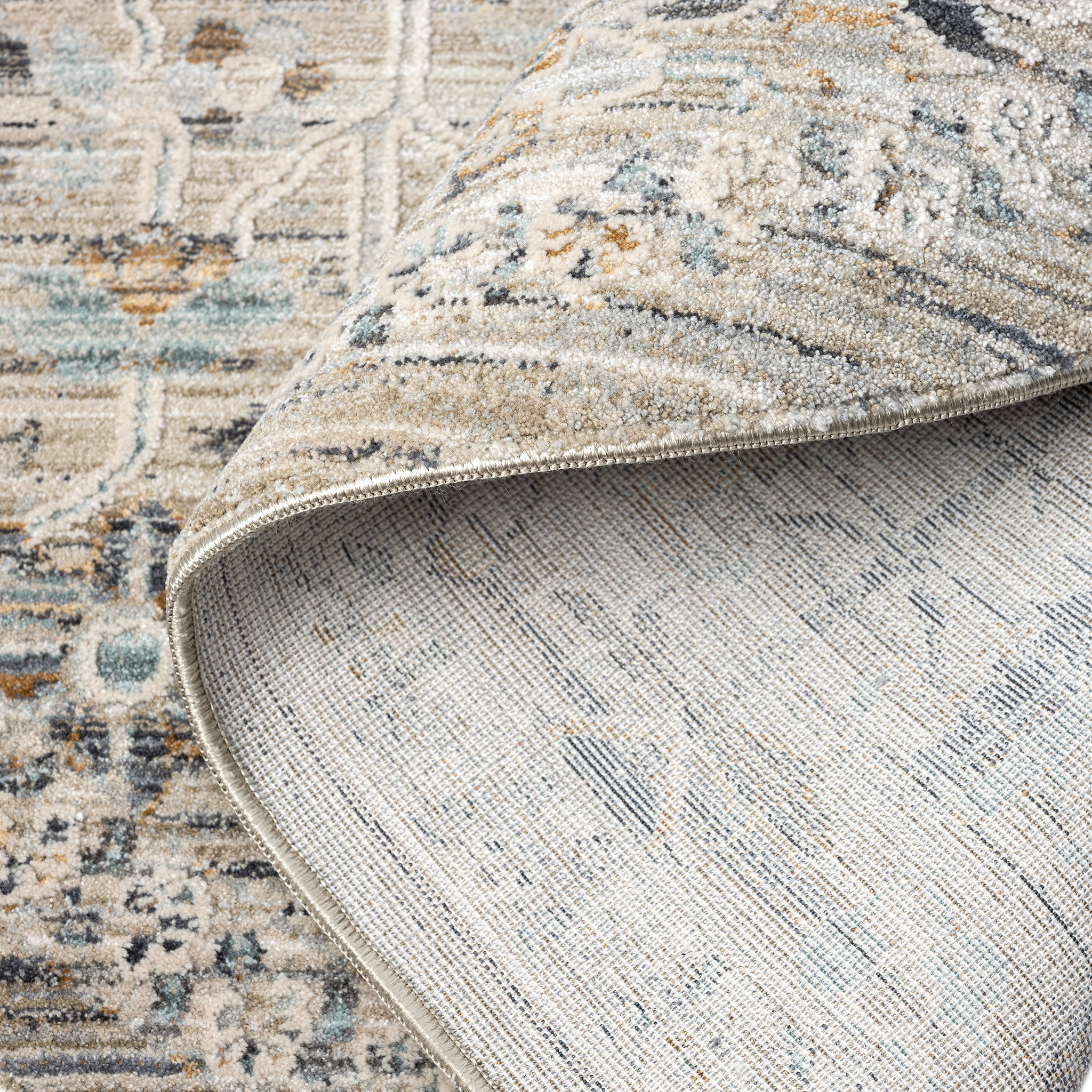 Aubre Contemporary Rug Taupe