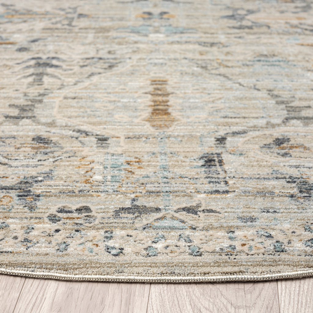 Aubre Contemporary Rug Taupe
