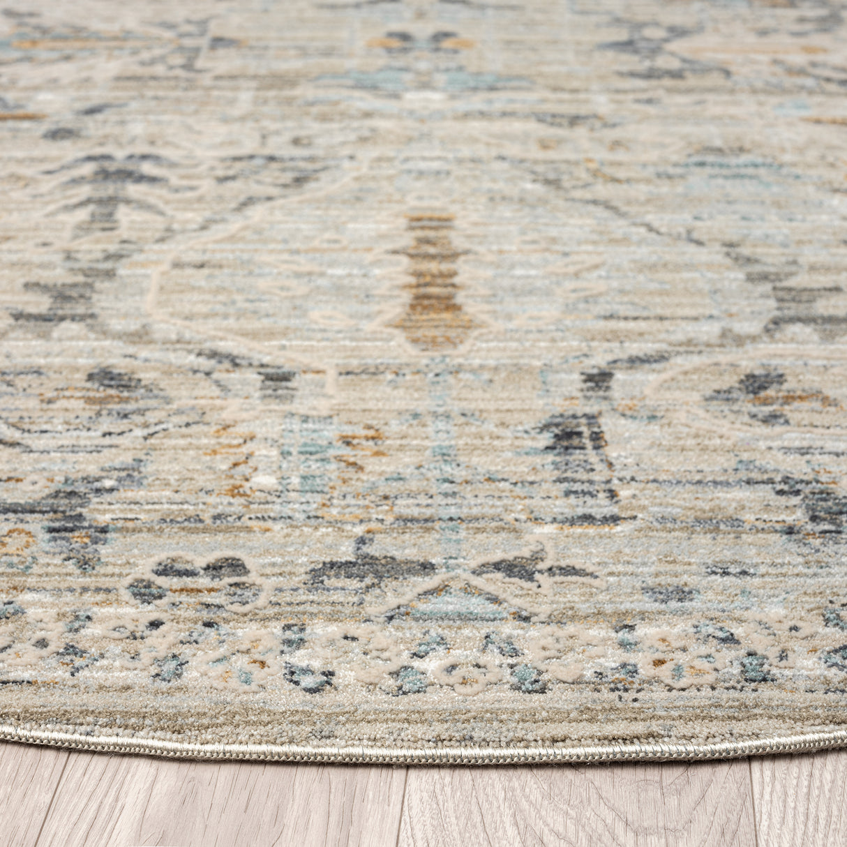 Aubre Contemporary Rug Taupe