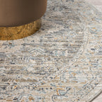 Aubre Contemporary Circular Rug