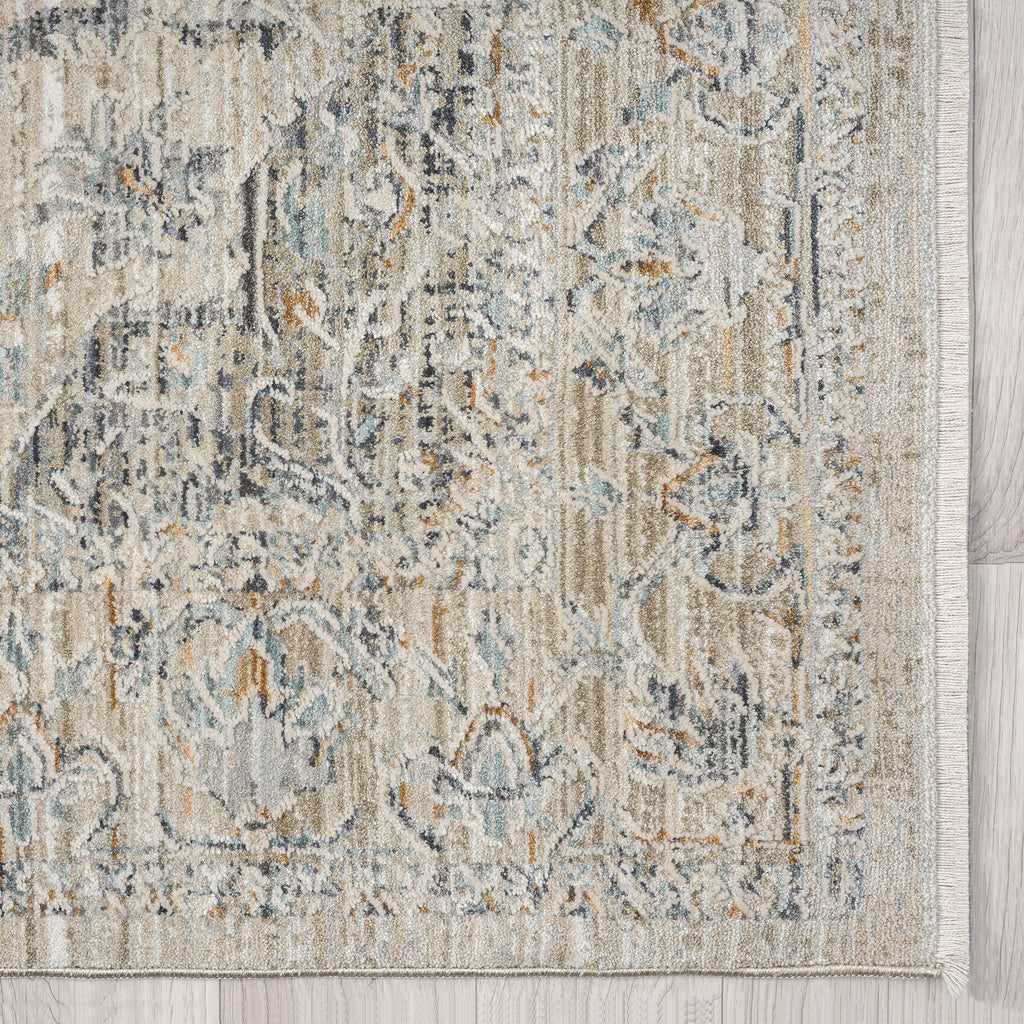 Aubre Contemporary Rug Taupe