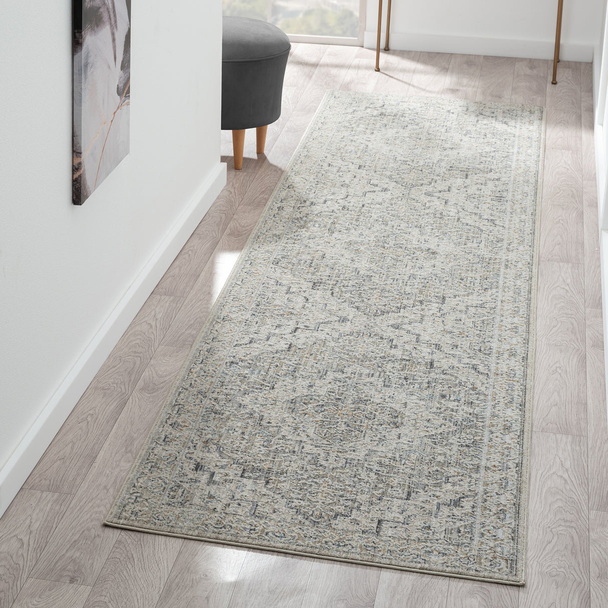 Aubre Contemporary Rug Taupe