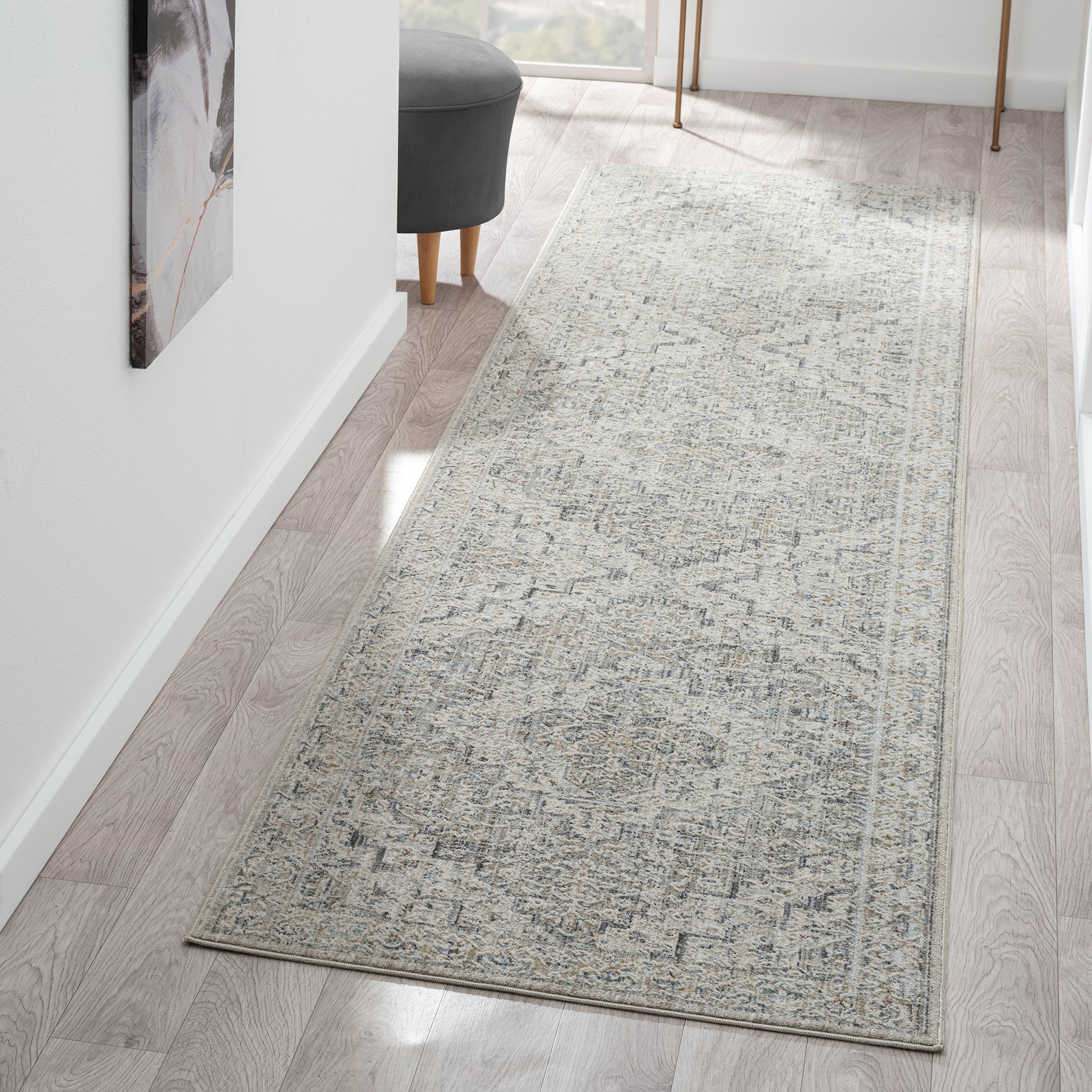 Aubre Contemporary Rug Taupe