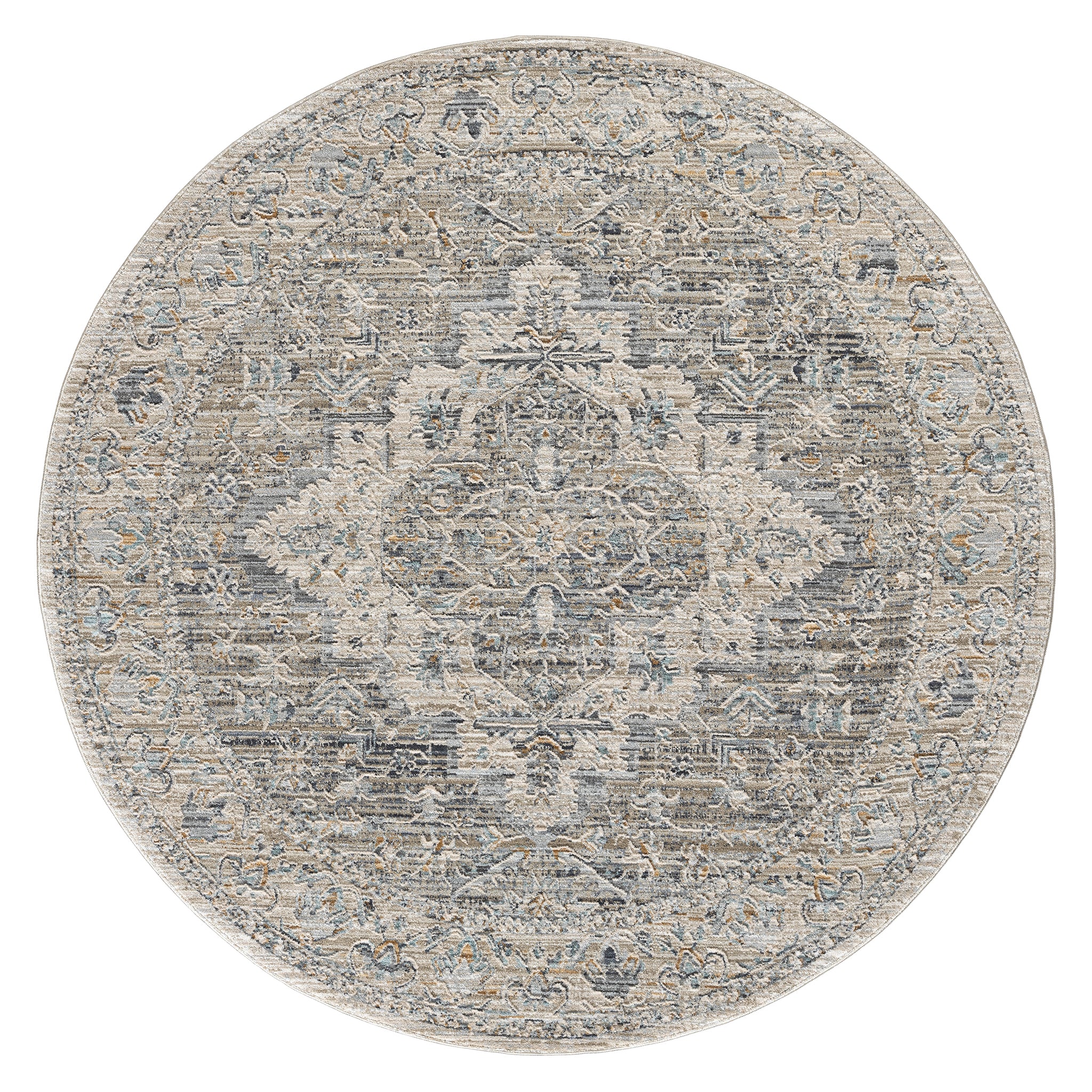 Aubre Contemporary Rug Taupe