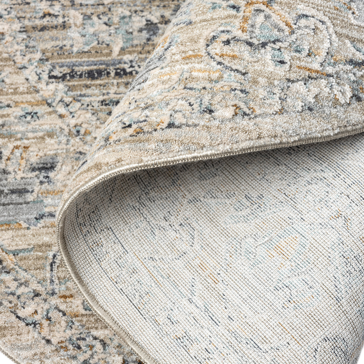 Aubre Contemporary Rug Taupe
