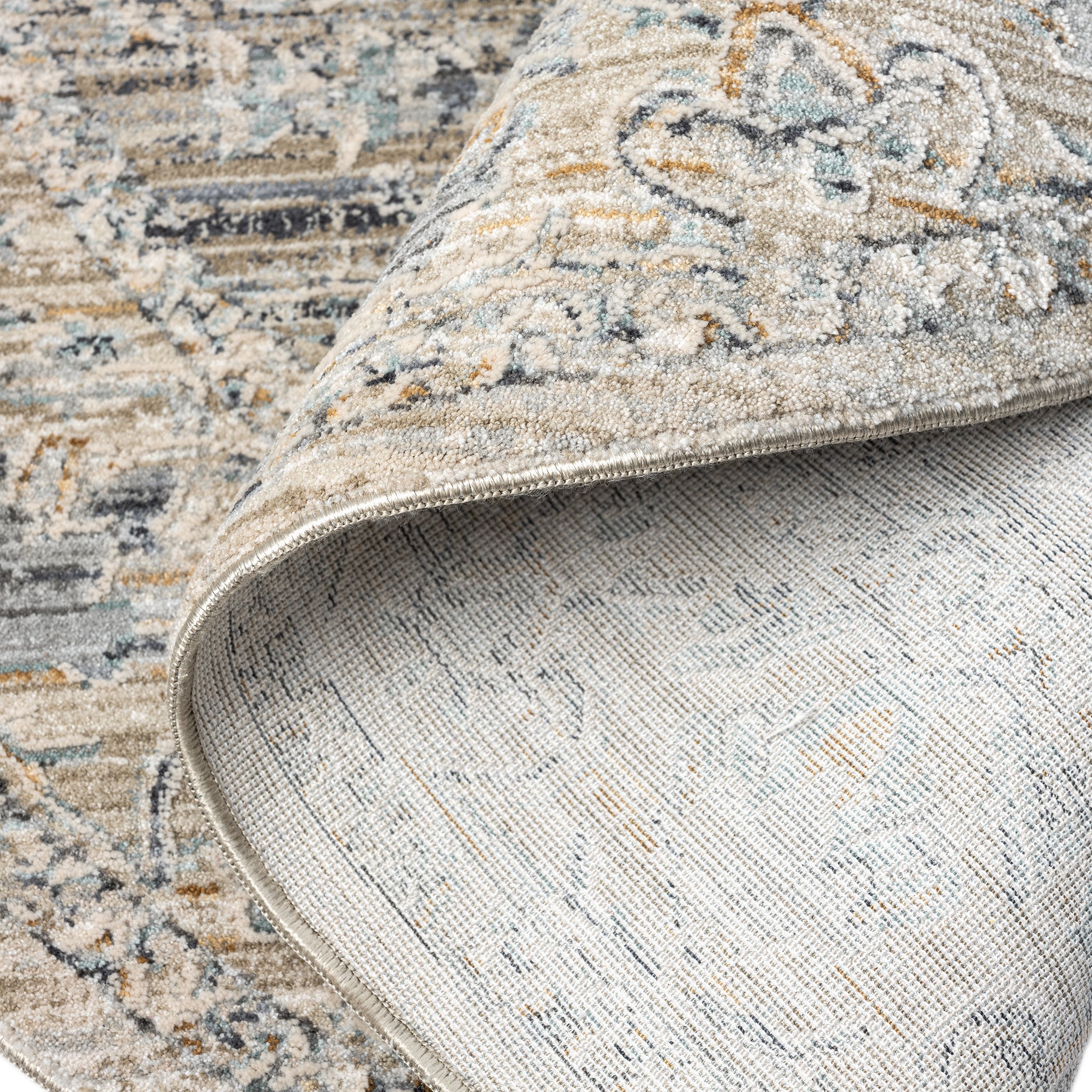 Aubre Contemporary Rug Taupe