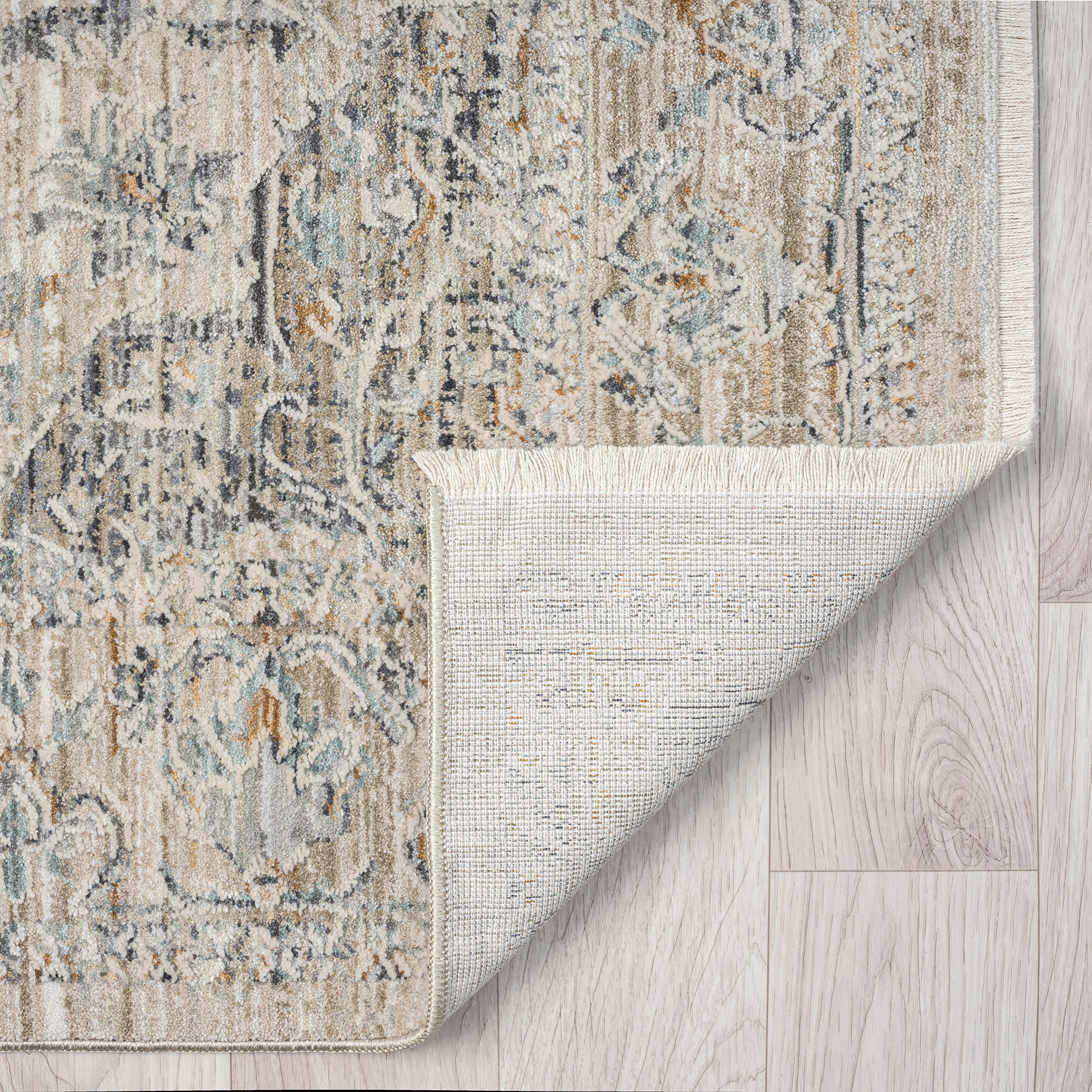Aubre Contemporary Rug Taupe