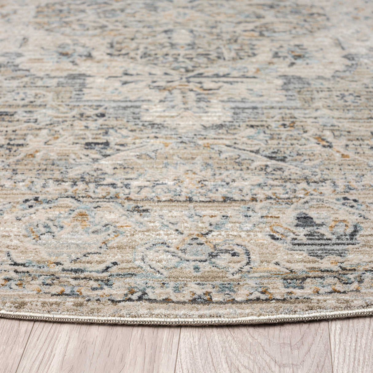 Aubre Contemporary Rug Taupe