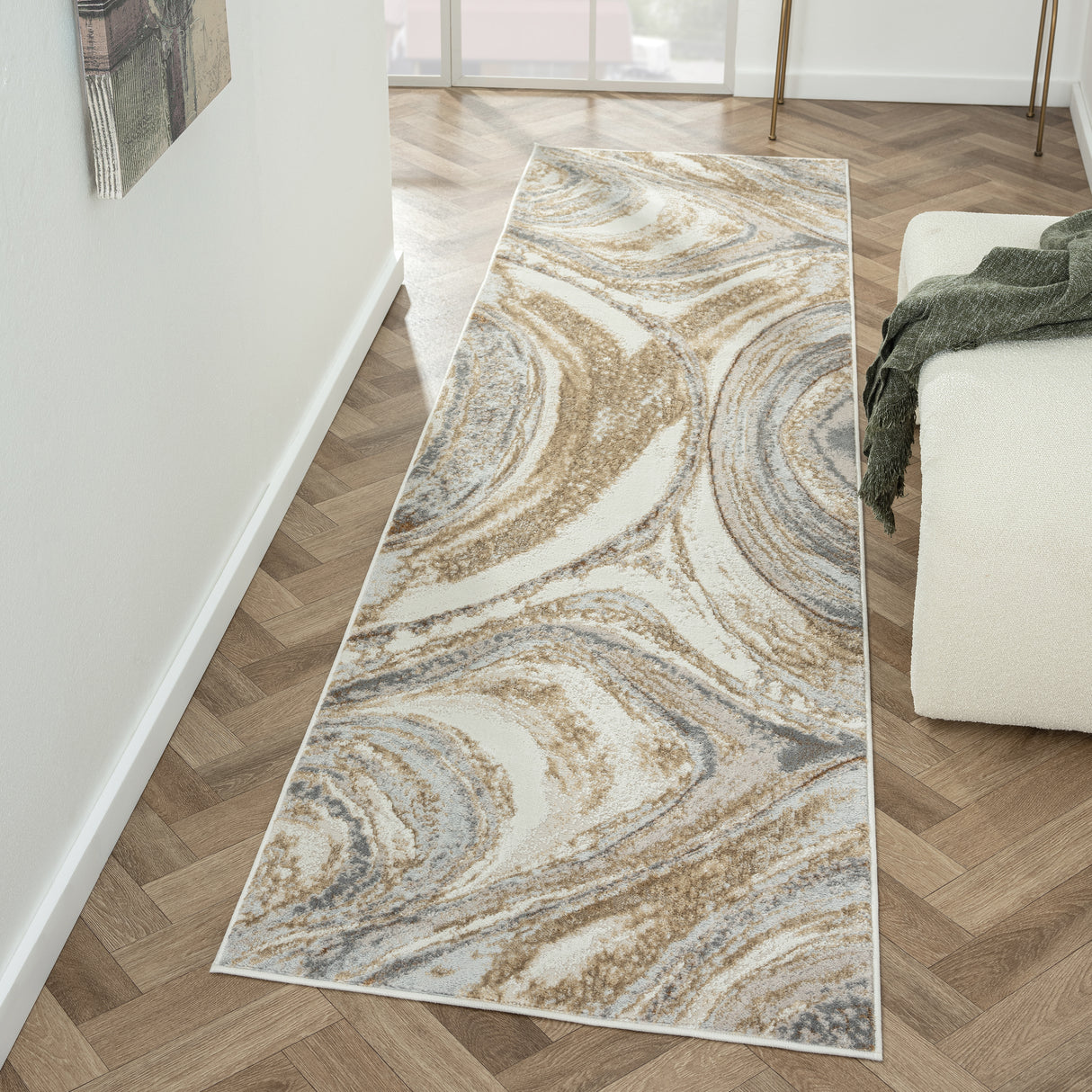Avani Marble Rug Sand