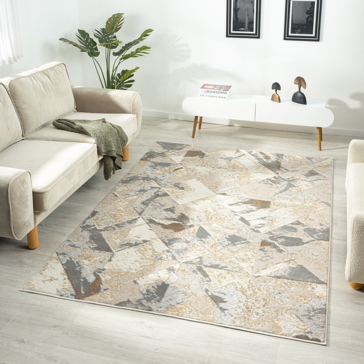 Avani Marble Rug Slate