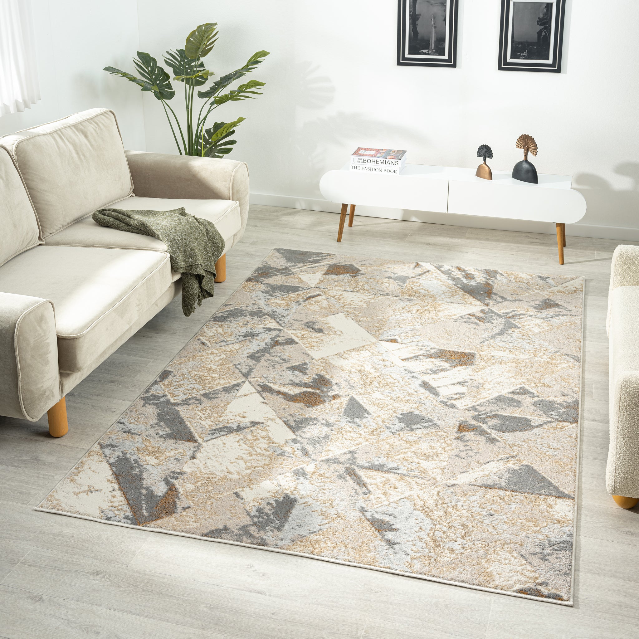 Avani Marble Rug Slate