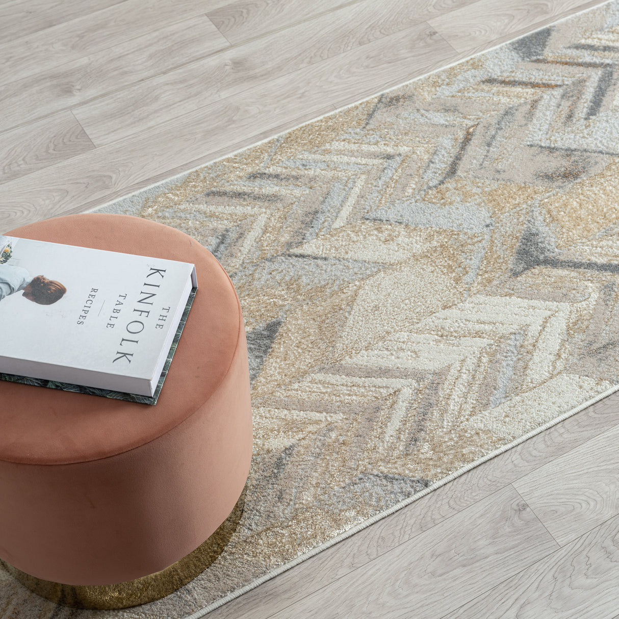 Avani Marble Rug Stone