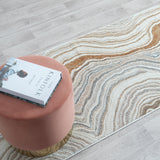 Avani Marble Rug Stone