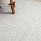 Grande Jacquard Rug Ivory
