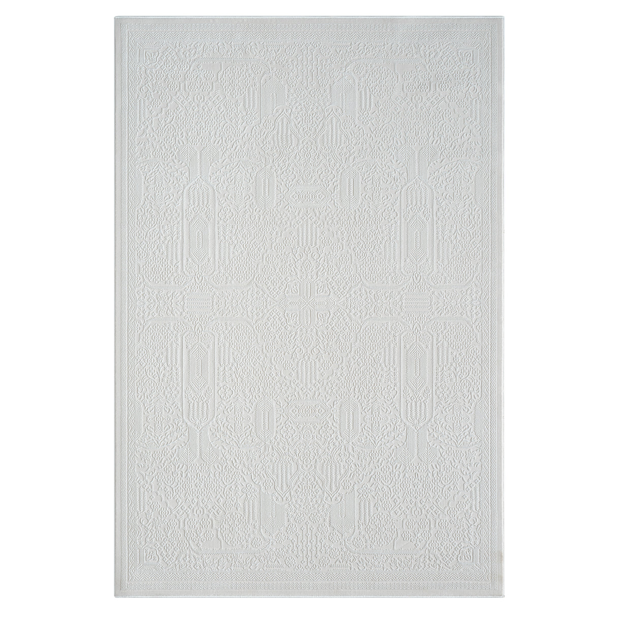 Grande Jacquard Rug Ivory
