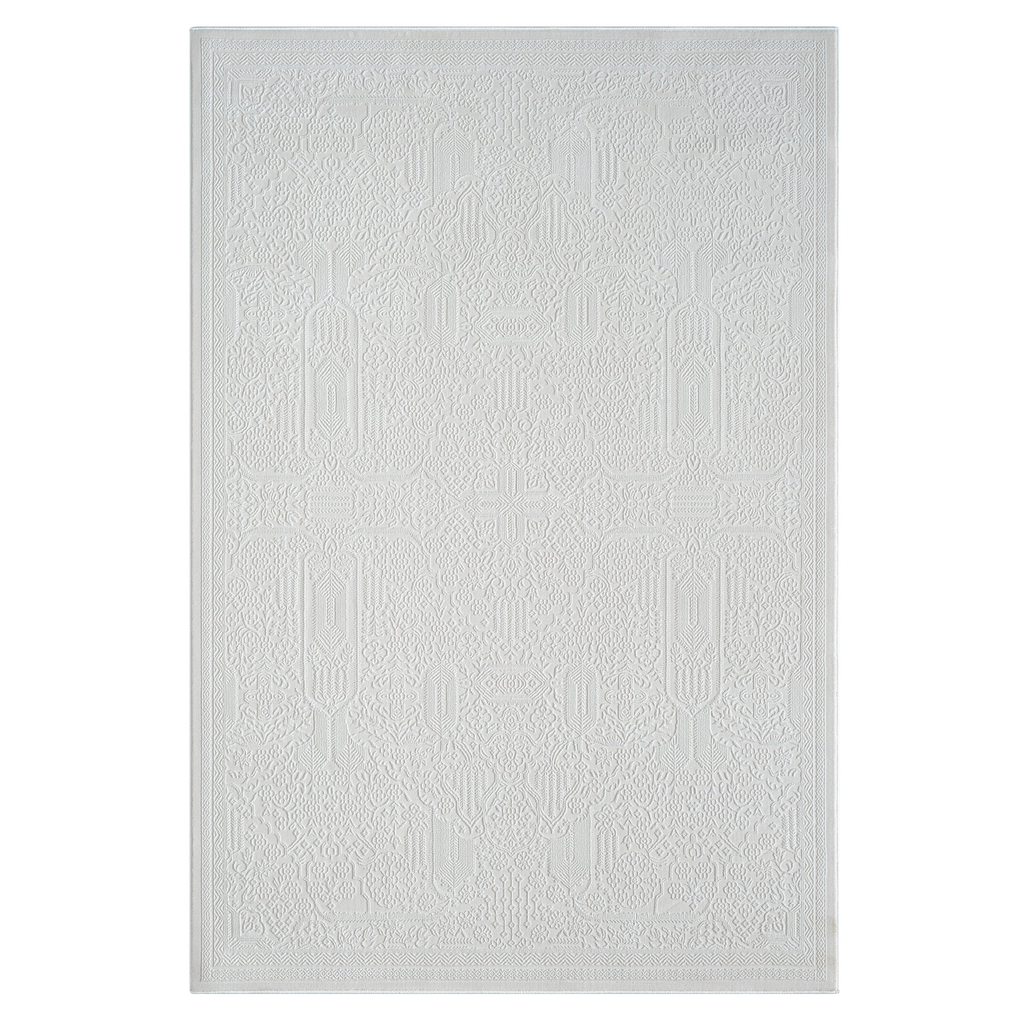 Grande Jacquard Rug Ivory