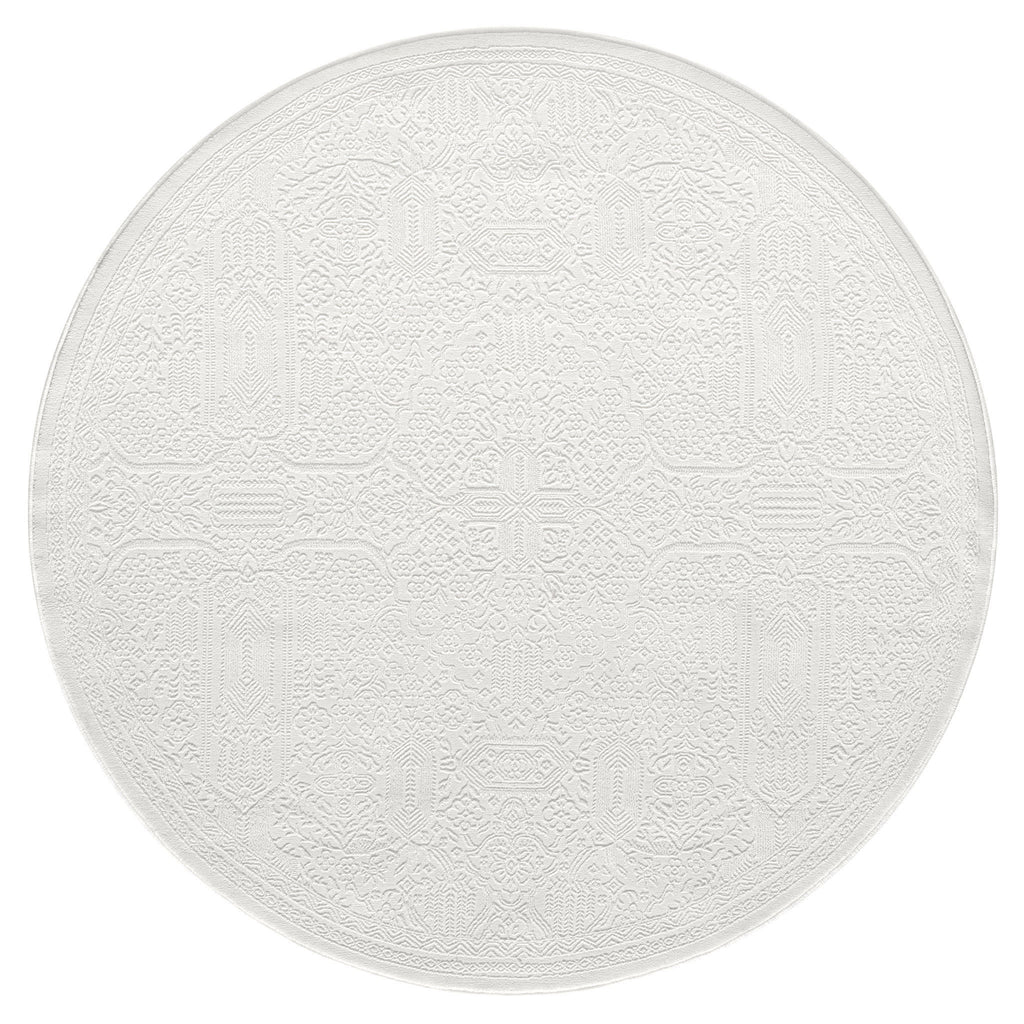 Grande Jacquard Rug Ivory