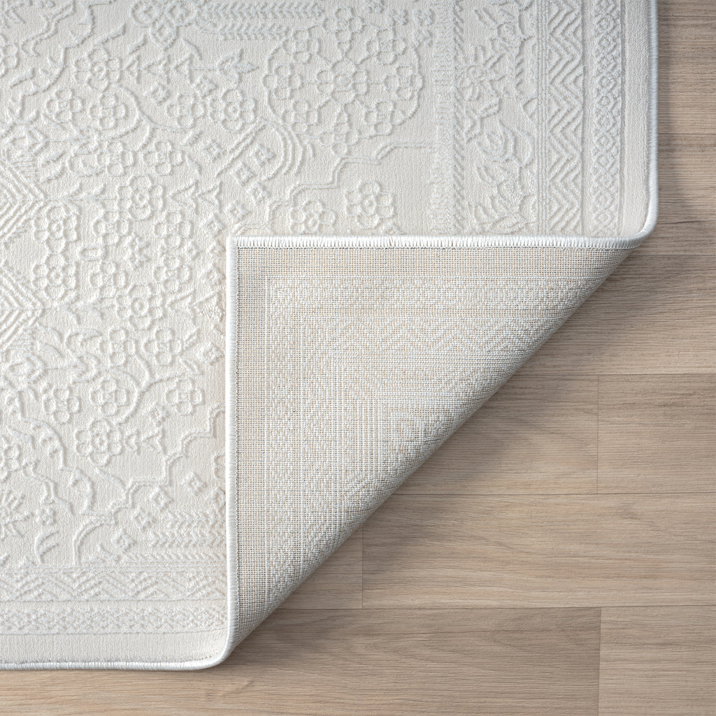 Grande Jacquard Rug Ivory