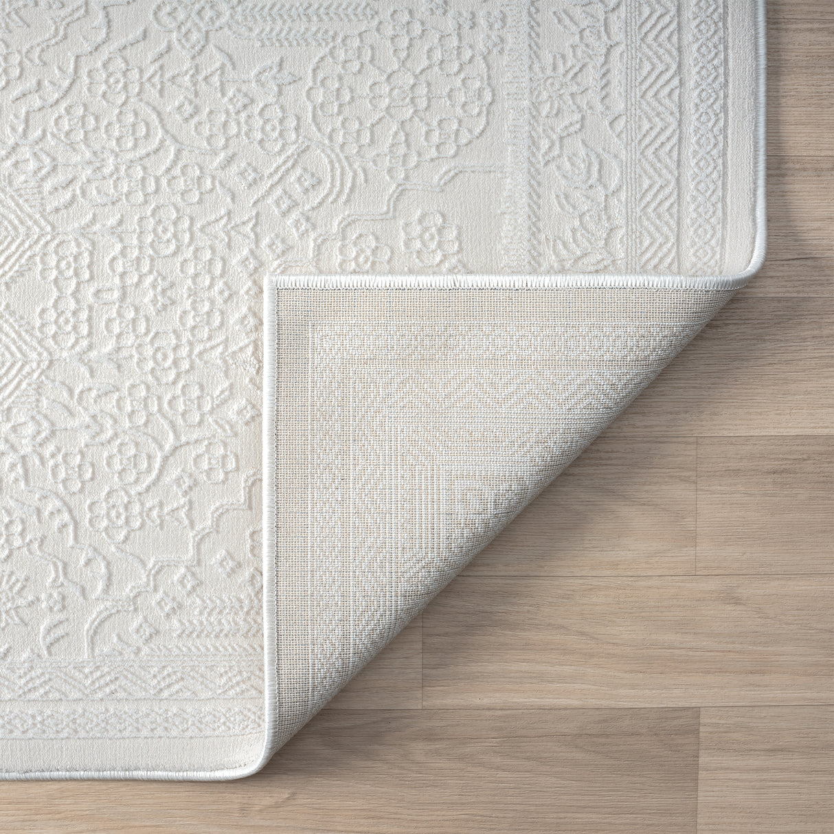 Grande Jacquard Rug Ivory