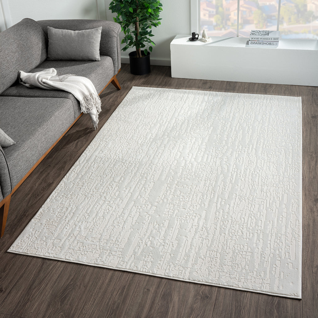 Grande Jacquard Rug Pearl