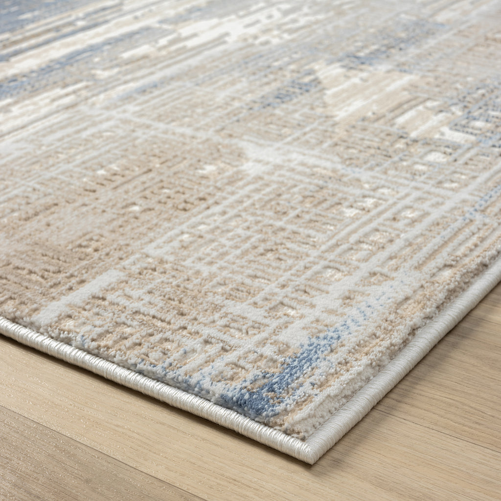Grande Jacquard Rug Stone