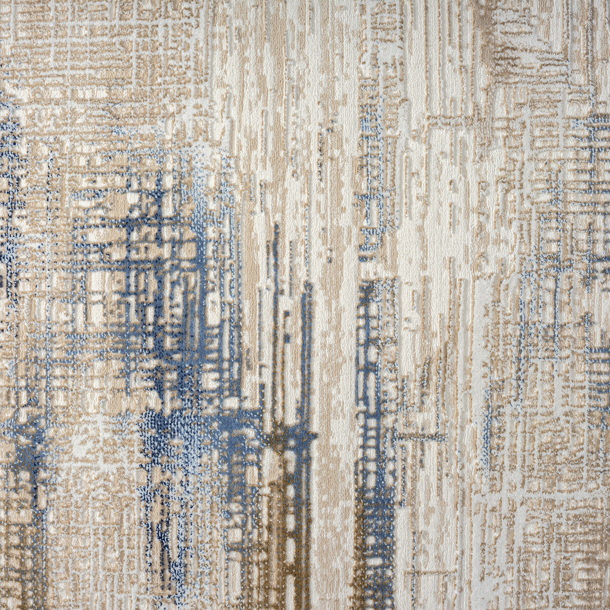Grande Jacquard Rug Stone